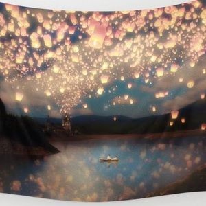 Lanterns Tapestry